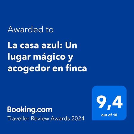 La Casa Azul De Lua Un Lugar Magico Villa Juncedo Eksteriør billede