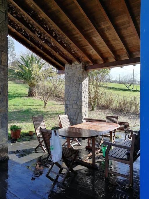 La Casa Azul De Lua Un Lugar Magico Villa Juncedo Eksteriør billede