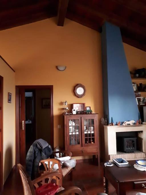 La Casa Azul De Lua Un Lugar Magico Villa Juncedo Eksteriør billede