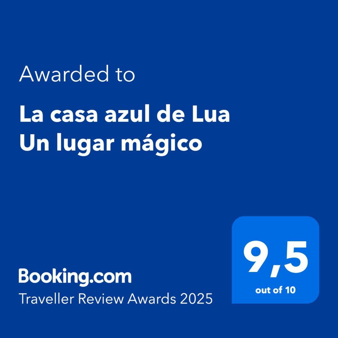 La Casa Azul De Lua Un Lugar Magico Villa Juncedo Eksteriør billede